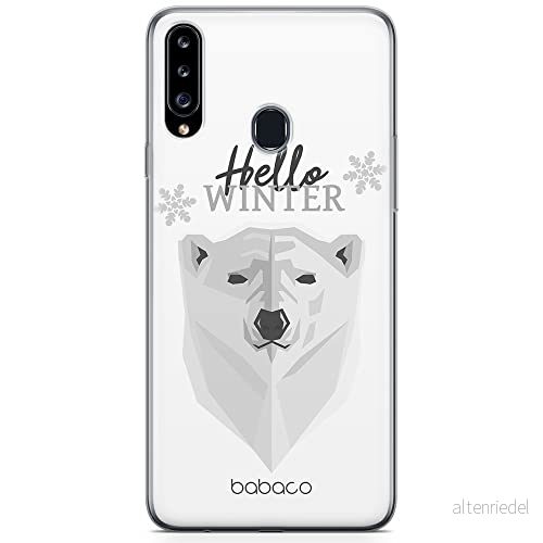 ERT GROUP mobiltelefonfodral för Samsung A20S originalt och officiellt licensierat Babaco mönster Winter 003 optimalt anpassad till formen på mobiltelefonen, fodral tillverkad av TPU plast 5904805437953