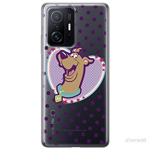 ERT GROUP mobiltelefonfodral för Xiaomi 11T 5G / PRO originalt och officiellt licensierat Scooby Doo mönster 005 optimalt anpassad till formen på mobiltelefonen, gedeeltelijk transparant 5904805556593