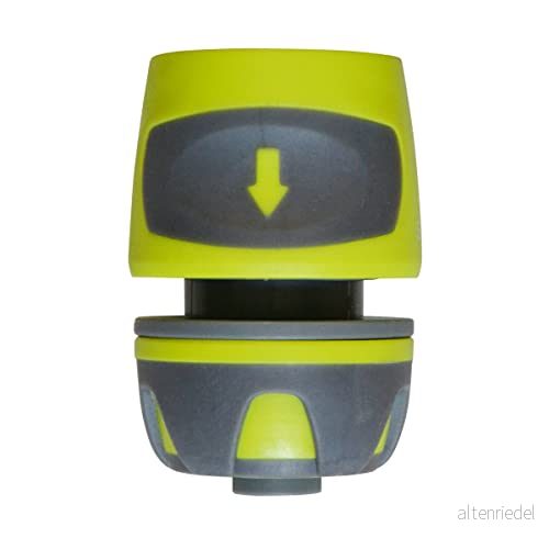 AQUA FLOW Jardibribric snabbkoppling med tvåmaterial: 15 mm, 6790261J, flerfärgad 3283460079534