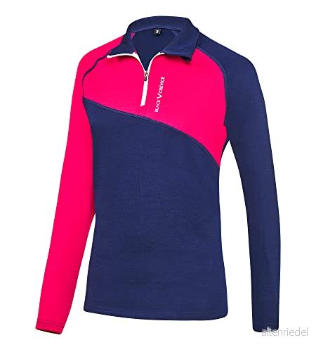 Black Crevice Merino skidrullgardin för damer, rosa/marinblå, 38 9120122556214