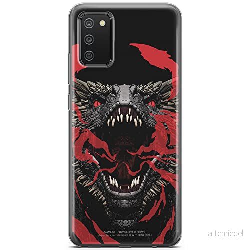 ERT GROUP mobiltelefonfodral för Samsung A02S originalt och officiellt licensierat Game od Thrones mönster of 004 anpassad till formen på mobiltelefonen, fodral tillverkad av TPU plast 5903932668124