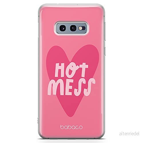 ERT GROUP mobiltelefonfodral för Samsung S10e originalt och officiellt licensierat Babaco mönster Hot Mess 001 optimalt anpassad till formen på mobiltelefonen, fodral tillverkad av TPU plast 5904805027215