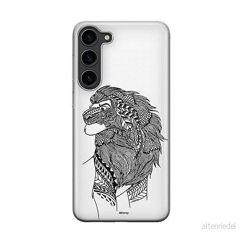 ERT GROUP mobiltelefonfodral för Samsung S23 PLUS originalt och officiellt licensierat Disney mönster Simba & Friends 006 anpassad till formen på mobiltelefonen, fodral tillverkad av TPU plast 5905511439934