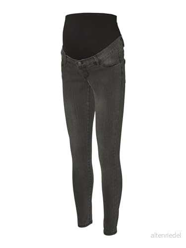 Vero Moda Maternity Skinny Fit Jeans - Mörkgrå Denim 5715320284195