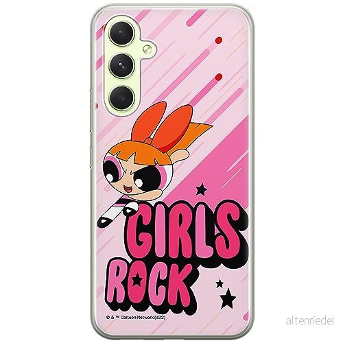 ERT GROUP mobiltelefonfodral för Samsung A54 5G originalt och officiellt licensierat The Powerpuff Girls mönster 033 optimalt anpassad till formen på mobiltelefonen, fodral tillverkad av TPU plast 5905511979508