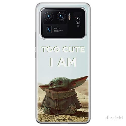 ERT GROUP mobiltelefonfodral för Xiaomi MI 11 ULTRA originalt och officiellt licensierat Star Wars mönster Baby Yoda 004 optimalt anpassad till formen på mobiltelefonen, fodral tillverkad av TPU plast 5903932714623