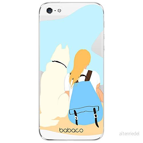 ERT GROUP mobiltelefonfodral för Iphone 5/5S/SE originalt och officiellt licensierat Babaco mönster Dogs 003 optimalt anpassad till formen på mobiltelefonen, gedeeltelijk transparant 5905131013422