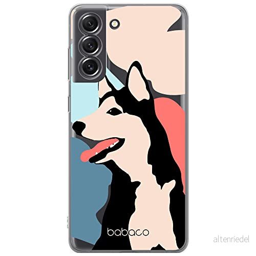 ERT GROUP mobiltelefonfodral för Samsung S21 FE originalt och officiellt licensierat Babaco mönster Dogs 001 optimalt anpassad till formen på mobiltelefonen, gedeeltelijk transparant 5905131009777