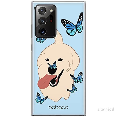 ERT GROUP mobiltelefonfodral för Samsung GALAXY NOTE 20 ULTRA originalt och officiellt licensierat Babaco mönster Dogs 011 anpassad till formen på mobiltelefonen, fodral tillverkad av TPU plast 5905131037312