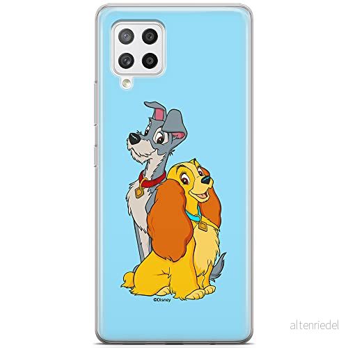 ERT GROUP mobiltelefonfodral för Samsung A42 5G originalt och officiellt licensierat Disney mönster Lady and the Tramp 003 anpassad till formen på mobiltelefonen, fodral tillverkad av TPU plast 5905131153043