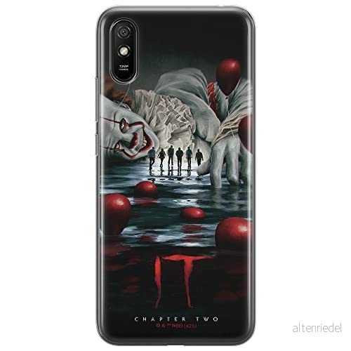 ERT GROUP mobiltelefonfodral för Xiaomi REDMI 9A originalt och officiellt licensierat Horror mönster It 022 optimalt anpassad till formen på mobiltelefonen, fodral tillverkad av TPU plast 5905511003593