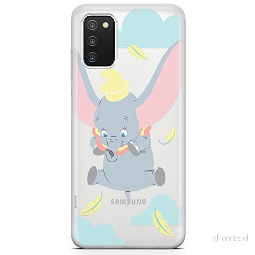 ERT GROUP mobiltelefonfodral för Samsung A03S originalt och officiellt licensierat Disney mönster Dumbo 014 optimalt anpassad till formen på mobiltelefonen, gedeeltelijk transparant 5904805433955