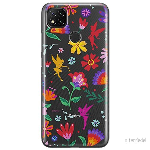 ERT GROUP mobiltelefonfodral för Xiaomi REDMI 9C originalt och officiellt licensierat Disney mönster Tinker Bell 001 optimalt anpassad till formen på mobiltelefonen, gedeeltelijk transparant 5903040273890