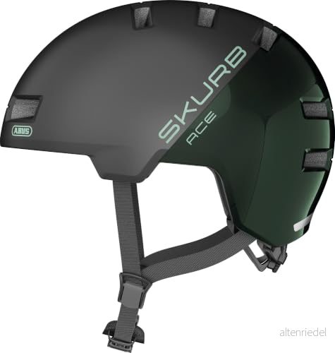ABUS cityhjälm Skurb ACE - Snygg cykelhjälm för vardagsbruk, skateboard, BMX eller longboard City Vibes, storlek M 4003318979682