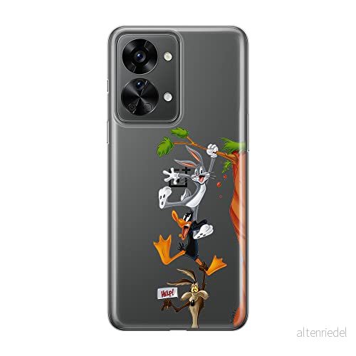 ERT GROUP mobiltelefonfodral för Oneplus NORD 2T 5G originalt och officiellt licensierat Looney Tunes mönster 005 optimalt anpassad till formen på mobiltelefonen, gedeeltelijk transparant 5905511262365