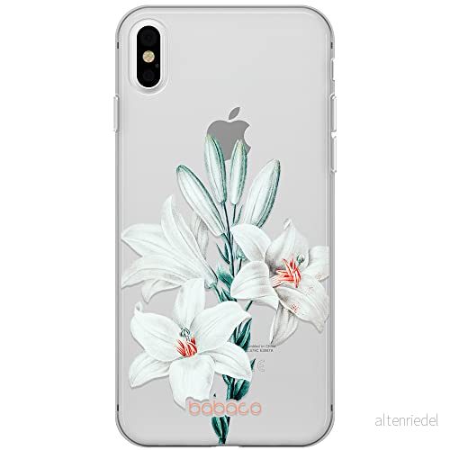 ERT GROUP mobiltelefonfodral för Iphone XS Max originalt och officiellt licensierat Babaco mönster Flowers 039 optimalt anpassad till formen på mobiltelefonen, gedeeltelijk transparant 5905131307231