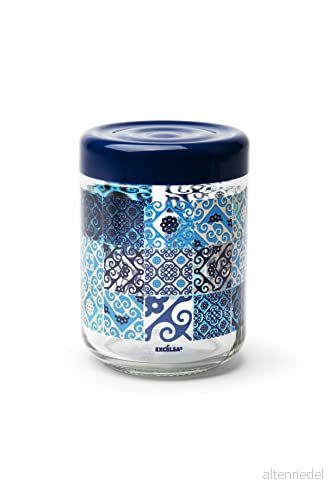 Excelsa Maiolica Blue Glasburk 800 ml 8004976652869