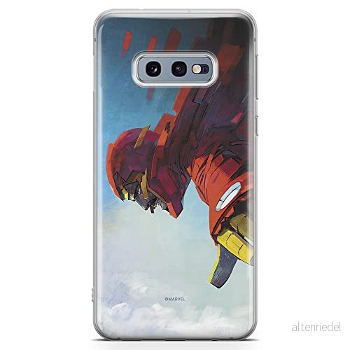 ERT GROUP mobiltelefonfodral för Samsung S10e originalt och officiellt licensierat Marvel mönster Iron Man 015 optimalt anpassad till formen på mobiltelefonen, fodral tillverkad av TPU plast 5903040995792