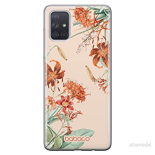 ERT GROUP mobiltelefonfodral för Samsung A71 originalt och officiellt licensierat Babaco mönster Flowers 057 optimalt anpassad till formen på mobiltelefonen, fodral tillverkad av TPU plast 5905131365248