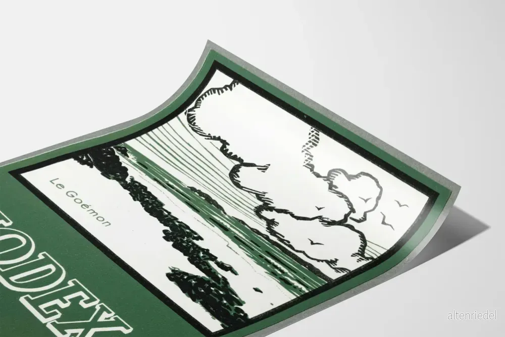 Vintage Iodex-Poster – Natur- och havsdekoration för väggar - Bild 3