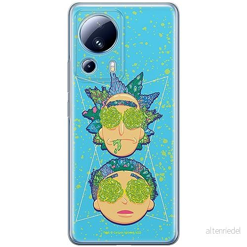 ERT GROUP mobiltelefonfodral för Xiaomi 13 LITE/CIVI 2 originalt och officiellt licensierat Rick and Morty mönster & 023, fodral tillverkad av TPU plast 5905511929671