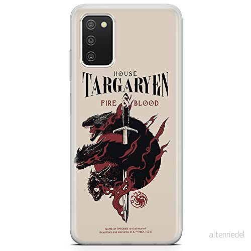 ERT GROUP mobiltelefonfodral för Samsung A03S originalt och officiellt licensierat Game od Thrones mönster of 006 anpassad till formen på mobiltelefonen, fodral tillverkad av TPU plast 5903932995985