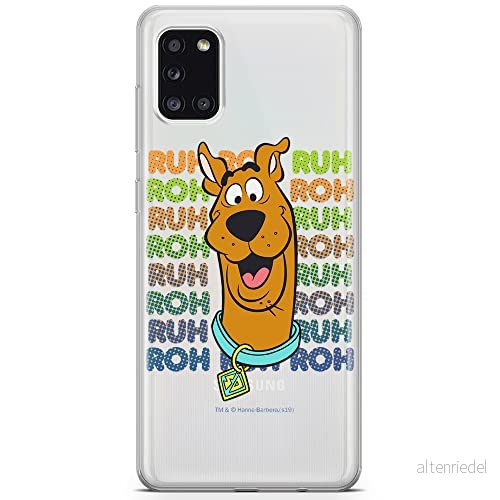ERT GROUP mobiltelefonfodral för Samsung A31 originalt och officiellt licensierat Scooby Doo mönster 003 optimalt anpassad till formen på mobiltelefonen, gedeeltelijk transparant 5903040216576