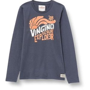 Vingino Jex skjorta för pojkar, Amber blå, 176 8720386906865 Vingino Jex skjorta för pojkar, Amber blå, 176 8720386906865