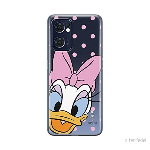 ERT GROUP mobiltelefonfodral för Oppo RENO 7 5G originalt och officiellt licensierat Disney mönster Daisy 004 optimalt anpassad till formen på mobiltelefonen, gedeeltelijk transparant 5905511305284