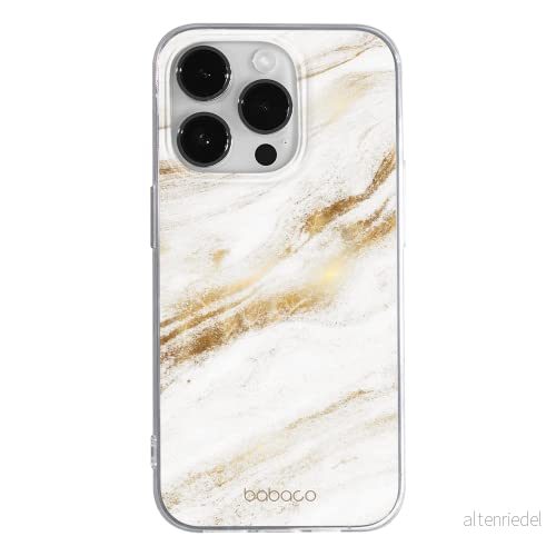 ERT GROUP mobiltelefonfodral för Apple Iphone 14 PRO originalt och officiellt licensierat Babaco mönster Marble 013 optimalt anpassad till formen på mobiltelefonen, fodral tillverkad av TPU plast 5905131915146
