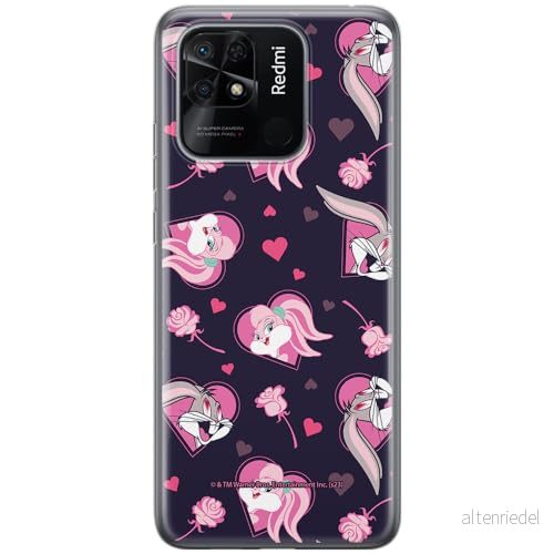ERT GROUP mobiltelefonfodral för Xiaomi REDMI 10C originalt och officiellt licensierat Looney Tunes mönster Lola & Bugs 003 anpassad till formen på mobiltelefonen, fodral tillverkad av TPU plast 5905795134778