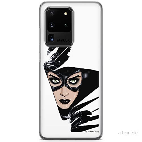 ERT GROUP mobiltelefonfodral för Samsung S20 ULTRA / S11 PLUS originalt och officiellt licensierat DC mönster Catwoman 008 anpassad till formen på mobiltelefonen, fodral tillverkad av TPU plast 5905131555120