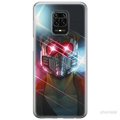 ERT GROUP mobiltelefonfodral för Xiaomi REDMI NOTE 9 PRO/ 9S originalt och officiellt licensierat Marvel mönster Star Lord 003 anpassad till formen på mobiltelefonen, fodral tillverkad av TPU plast 5903040322185