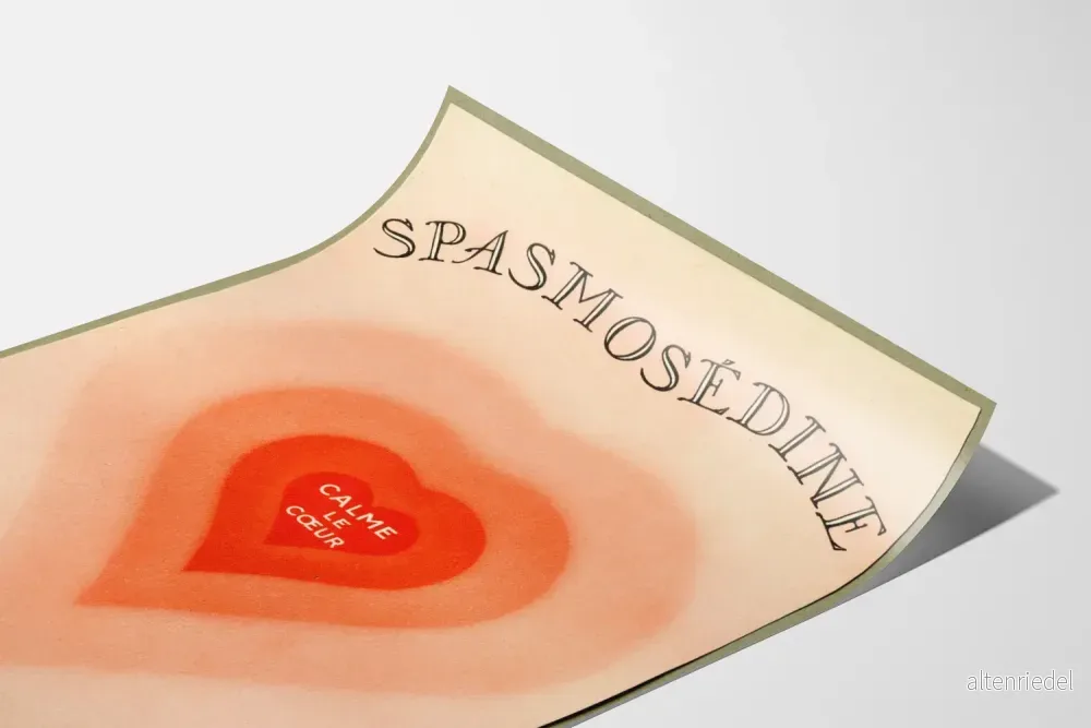 Poster Spasmosedine - Väggdekoration Lugnande Hjärtan - Bild 3