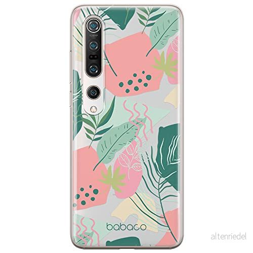 ERT GROUP mobiltelefonfodral för Xiaomi MI 10 / PRO originalt och officiellt licensierat Babaco mönster Plants 010 optimalt anpassad till formen på mobiltelefonen, gedeeltelijk transparant 5903932575040