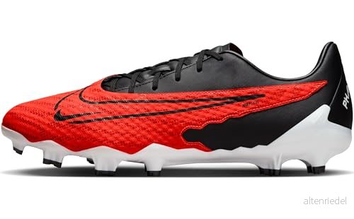 Nike Phantom GX Academy FG/MG Sneaker Herr Bright Crimson BlackWhite 40 EU, Black White, EU 196608027324