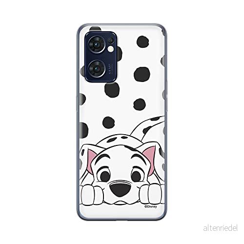 ERT GROUP mobiltelefonfodral för Oppo RENO 7 5G originalt och officiellt licensierat Disney mönster Dalmatian 004 optimalt anpassad till formen på mobiltelefonen, fodral tillverkad av TPU plast 5905511305291