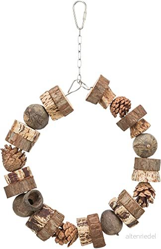 Trixie Ring swing wood/pine cone ø 18 cm 4011905517018