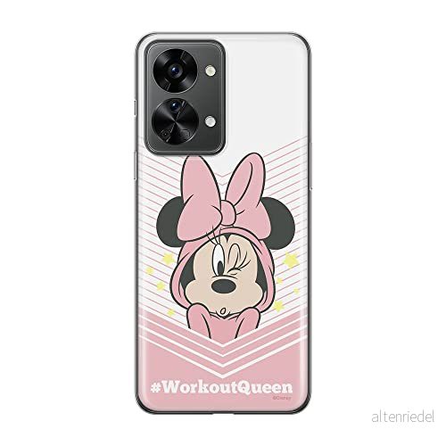 ERT GROUP mobiltelefonfodral för Oneplus NORD 2T 5G originalt och officiellt licensierat Disney mönster Minnie 053 optimalt anpassad till formen på mobiltelefonen, fodral tillverkad av TPU plast 5905511266172