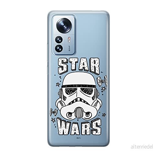 ERT GROUP mobiltelefonfodral för Xiaomi 12 / 12X originalt och officiellt licensierat Star Wars mönster Stormtrooper 013 optimalt anpassad till formen på mobiltelefonen, gedeeltelijk transparant 5905511486358