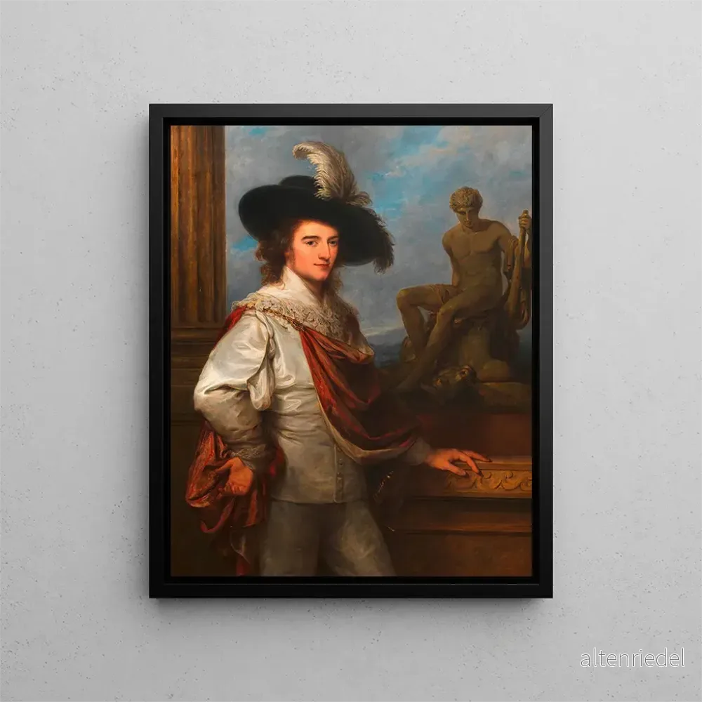 Målning Josef Johann Graf Fries – Angelica Kauffman | Konsttryck