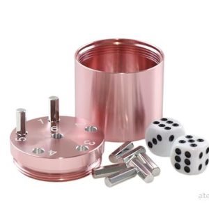 BestSaller 3006 aluminium super sex tärningsspel, roséguld, Ø 5 cm 4250115530060 BestSaller 3006 aluminium super sex tärningsspel, roséguld, Ø 5 cm 4250115530060