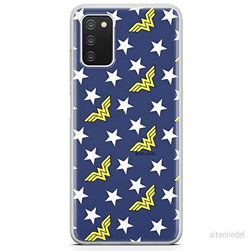 ERT GROUP mobiltelefonfodral för Samsung A03S originalt och officiellt licensierat DC mönster Wonder Woman 007 optimalt anpassad till formen på mobiltelefonen, fodral tillverkad av TPU plast 5903932992694