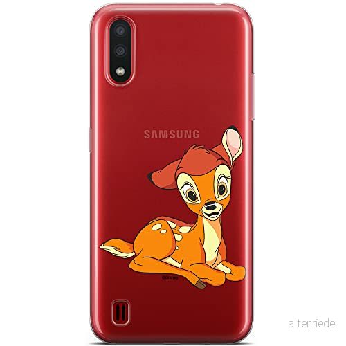 ERT GROUP mobiltelefonfodral för Samsung A01 originalt och officiellt licensierat Disney mönster Bambi 016 optimalt anpassad till formen på mobiltelefonen, gedeeltelijk transparant 5905131164681
