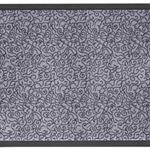 Zala Living tvättbar inomhus & utomhus dörrmatta smutsmatta smart (45 x 75 cm, 100% polyamid, baksida gummerad, golvvärme lämplig), grå 4260482441388 Zala Living tvättbar inomhus & utomhus dörrmatta smutsmatta smart (45 x 75 cm, 100% polyamid, baksida gummerad, golvvärme lämplig), grå 4260482441388