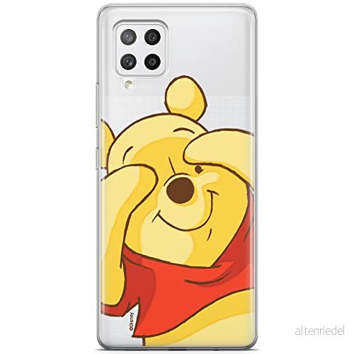 ERT GROUP mobiltelefonfodral för Samsung A42 5G originalt och officiellt licensierat Disney mönster Winnie the Pooh and friends 033 anpassad till formen på mobiltelefonen, gedeeltelijk transparant 5903537201382