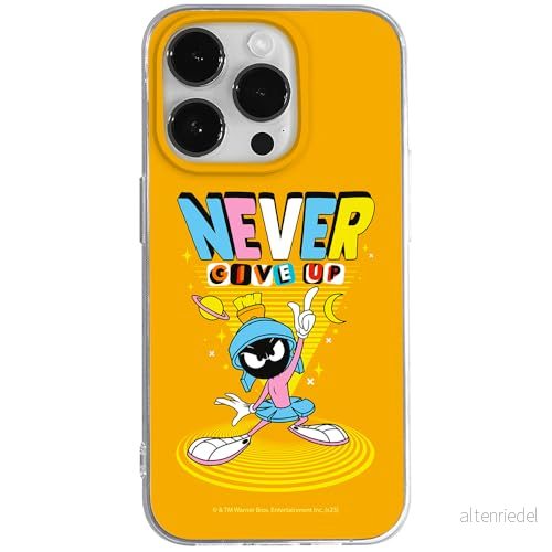 ERT GROUP mobiltelefonfodral för Iphone 14 PRO MAX originalt och officiellt licensierat Looney Tunes mönster Marvin 005 anpassad till formen på mobiltelefonen, fodral tillverkad av TPU plast 5905795129354