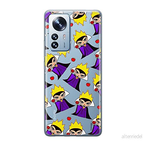 ERT GROUP mobiltelefonfodral för Xiaomi 12 PRO originalt och officiellt licensierat Disney mönster The Evil Queen 003 optimalt anpassad till formen på mobiltelefonen, gedeeltelijk transparant 5905511531263