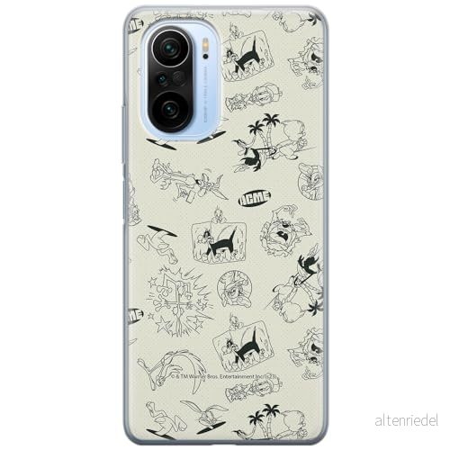 ERT GROUP mobiltelefonfodral för Xiaomi MI 11i/ REDMI K40/K40 PRO/POCO F3/ F3 PRO originalt och officiellt licensierat Looney Tunes mönster 026, fodral tillverkad av TPU plast 5905795132088