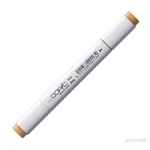 Copic Classic, alkoholmarkör med dubbla spetsar, E55 copic, ljus kamel 4511338001134